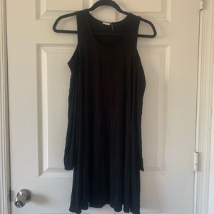 garage cold shoulder tshirt dress